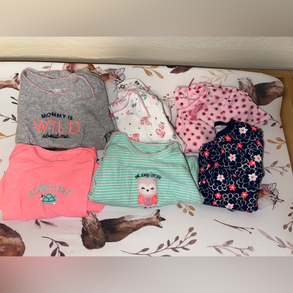 6 Piece size 24 months Carters Onesies💗
